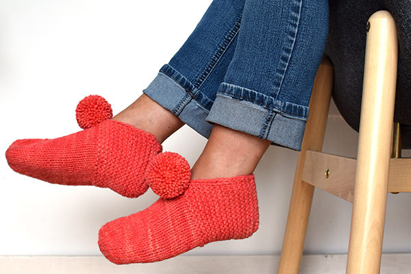 Cocktail Slippers – Pattern (Cuff only)